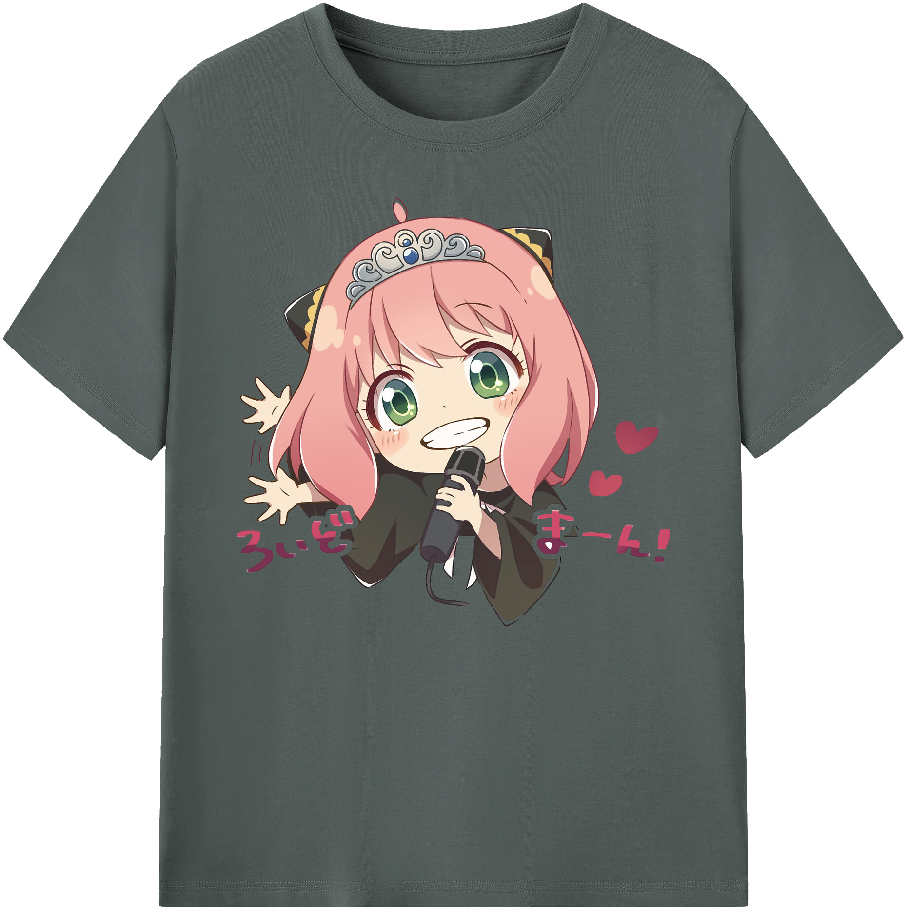 （画像用） SPY×FAMILY间谍家家酒 綿100％ メンズ半袖Tシャツ｜肌触りやわらか＆通気性